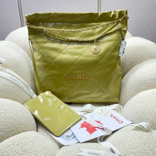 BORSA A MANO CHANEL 22 AS3262 limone