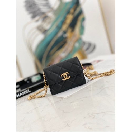 POCHETTE CHANEL CON CATENA 81156 NERA