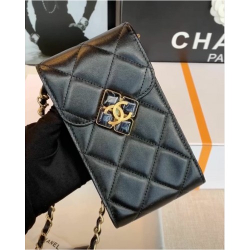 CHANEL Portacellulare Portacarte AP1188 Nero