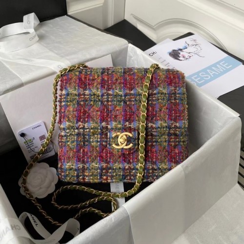 BORSA CHANEL PICCOLA CON PATTA AS3649 Multicolore