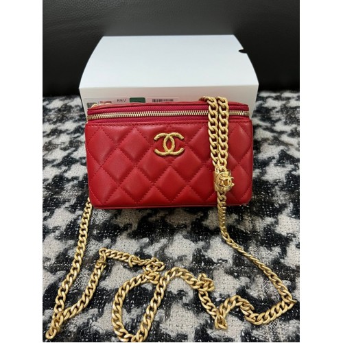 MOBILE CHANEL CON CATENA 68106 rosso