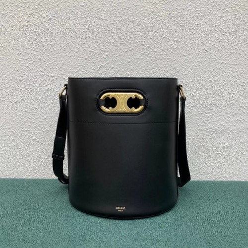 Celine BORSA A SECCHIELLO IN VITELLO LUCIDO 193043 nera