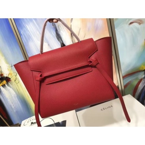 Marsupio Celine Original Litchi Leather C3349 Rosso