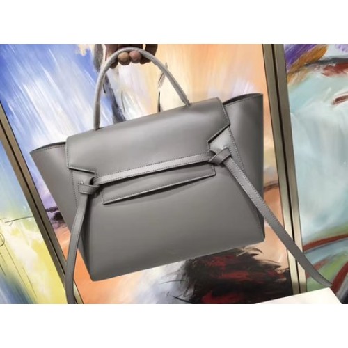 Marsupio Celine Original Pelle Liscia C3349 Grigio