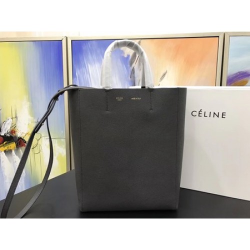 Celine Cabas Phantom Borse Original Leather C3365 Deep Grey