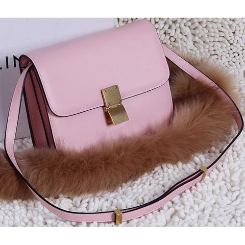 Borsa Celine Classic Box Small Flap Pelle di vitello C88007T Rosa