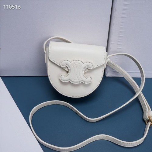 Celine FOLCO CUIR TRIOMPHE IN VITELLO LISCIO 10J303 BIANCO