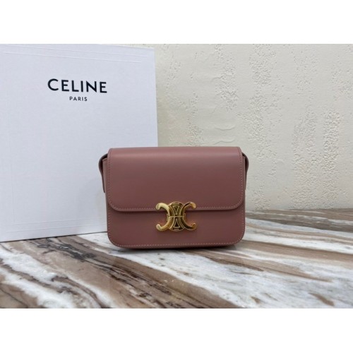 Celine MINI CLASSIC BAG IN BOX VITELLO CL01503 rosa
