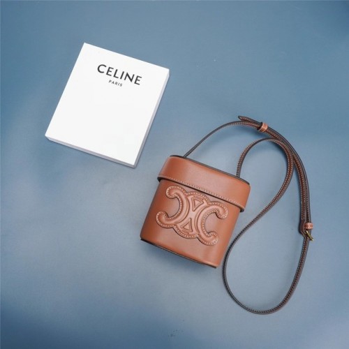 Celine BORSA CLASSICA MINI TEEN IN BOX VITELLO 199263 TAN