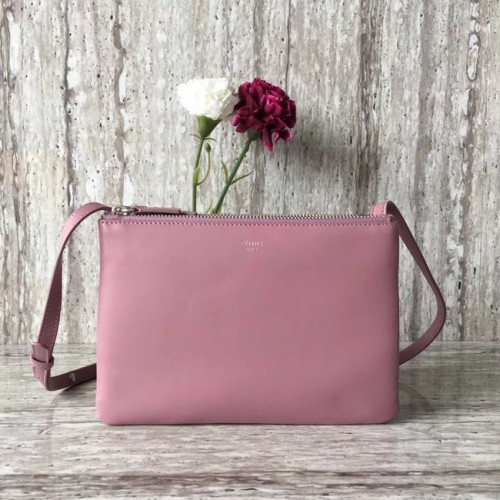 Mini borsa a tracolla Celine Original in pelle 55420 rosa