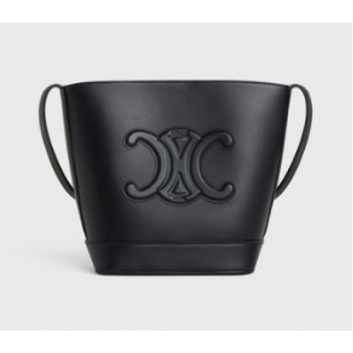 Celine SECCHIELLO PICCOLO CUIR TRIOMPHE IN VITELLO LISCIO 198243 nero