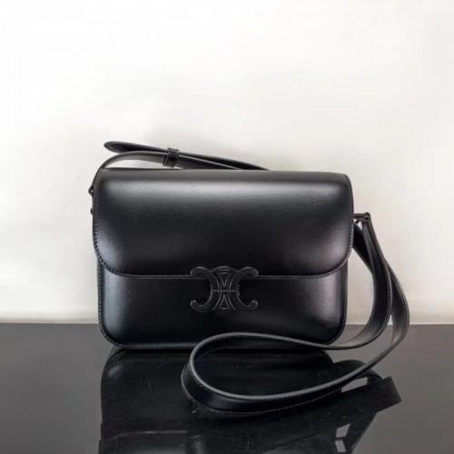 Celine TEEN CLASSIC BORSA VITELLO 187366 NERO