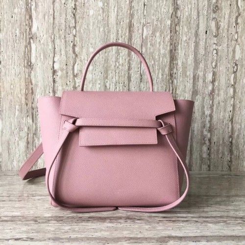 Celine mini marsupio in pelle di vitello originale A98310 rosa