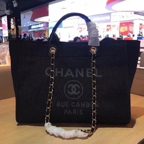 Chanel 19SS Borsa shopping A66941 nera