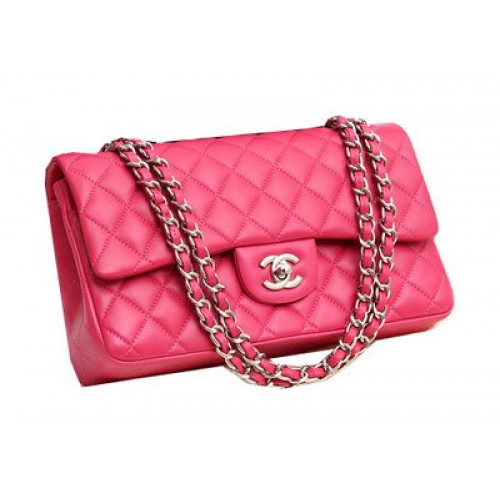 Borse Chanel serie 2.55 Pelle di agnello originale CFA1112 Rosa