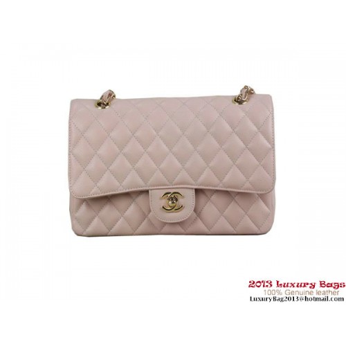 Chanel 2.55 Series Classic Flap Bag Original Cannage Patterns Pelle rosa