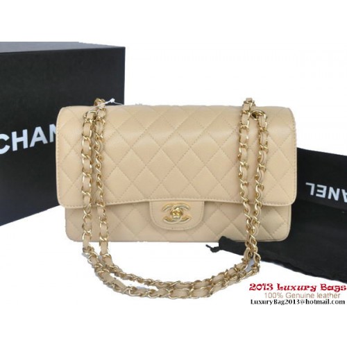 Chanel Borsa con patta serie 2.55 Original Caviar Leather A1112 Albicocca