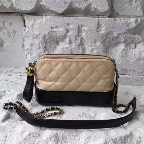 Chanel 2017 Gabrielle Original Borsa a tracolla in pelle 17817 Cammello