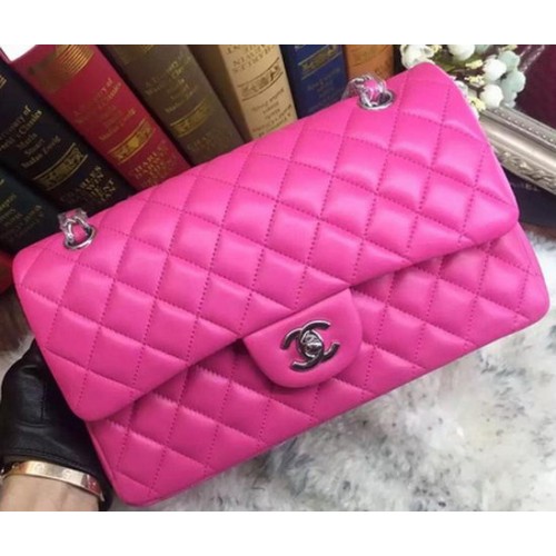 Chanel Borsa con patta serie 2.55 Pelle di montone originale A09765 Rosa