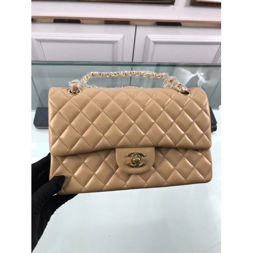 Borse con patta Chanel serie 2.55 Original A1112 Albicocca