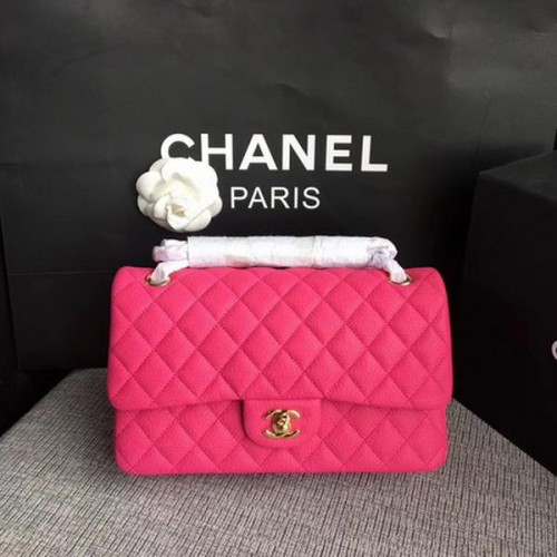 Borse con patta Chanel serie 2.55 pelle di daino originale A1112 rosa