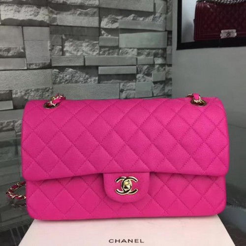 Borse con patta Chanel serie 2.55 in pelle originale B5024 rosa