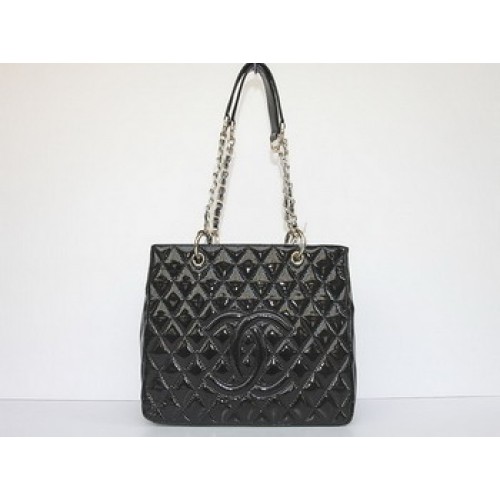 Borsa tote CC trapuntata Chanel 35626 nera