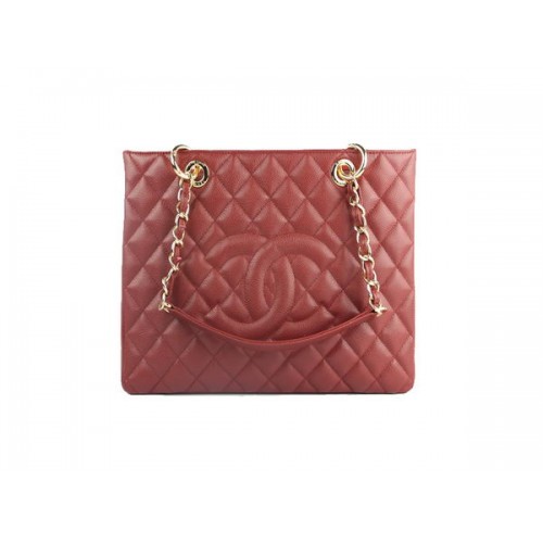Chanel A50995 Borsa a tracolla in pelle Cannage originale marrone oro
