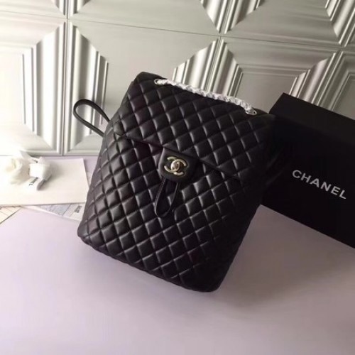 Zaino Chanel Pelle di montone originale 91122 nero