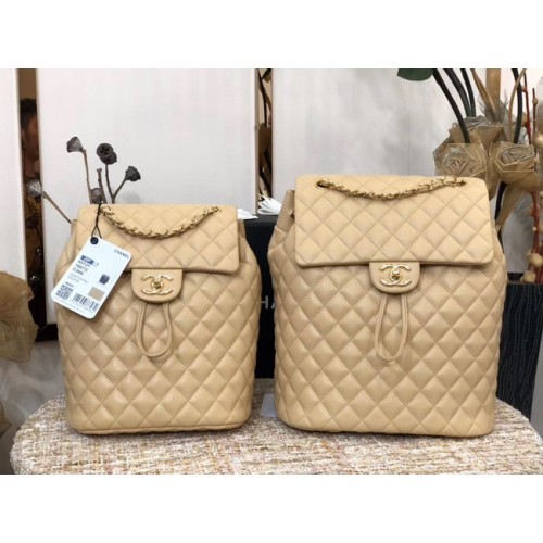 Zaino Chanel pelle di pecora pelle originale 83431 beige