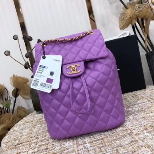 Zaino Chanel Pelle di pecora Pelle originale 83431 Lavanda