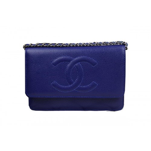 Chanel CHA48654 Mini borsa con patta in pelle Royal Original Cannage Patterns