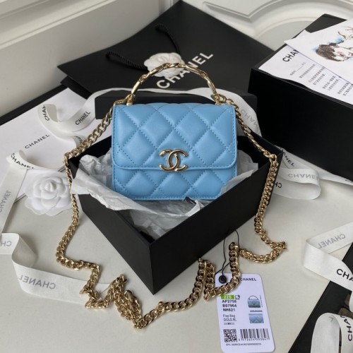 Chanel POCHETTE CON CATENA AP2758 blu