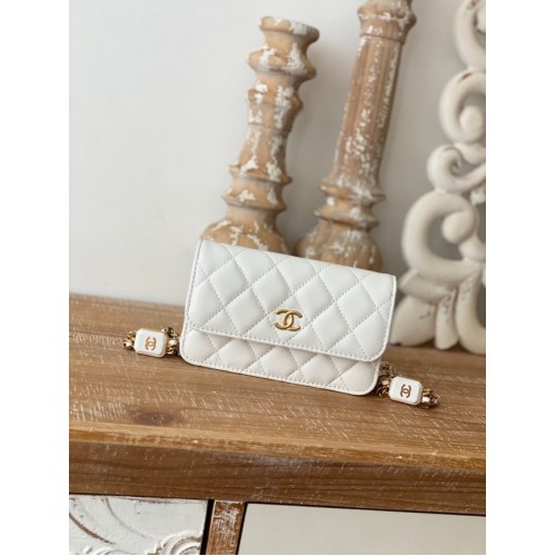 Chanel POCHETTE CON CATENA AP2929 bianco