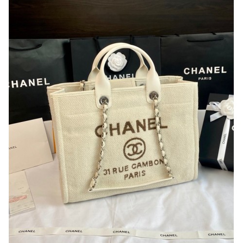 Chanel BORSA SHOPPING GRANDE A66941 Beige