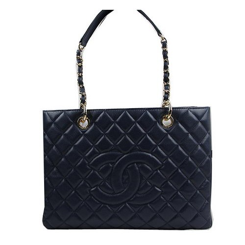 Borsa Chanel Classic Coco Royal GST Caviar Leather A50995 Oro