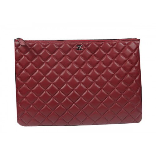 Pochette Chanel Pelle di montone originale A69254 A69253 Borgogna