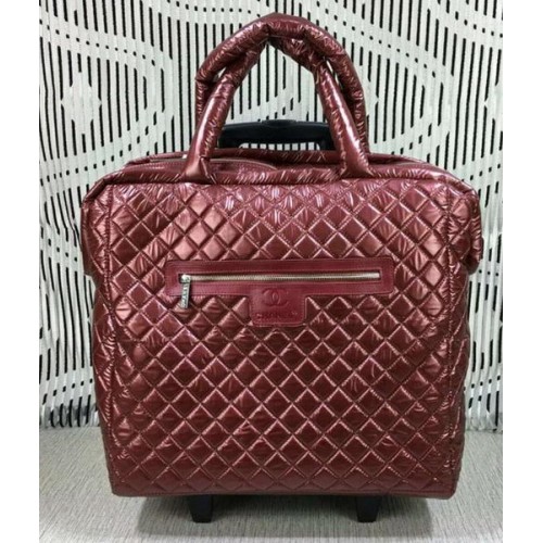 Trolley Chanel CoCo Nylon A33045 Bordeaux