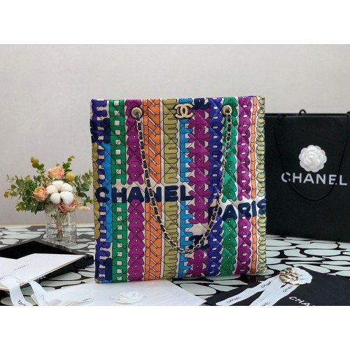 Chanel Lettere colorate Shopping bag 2896