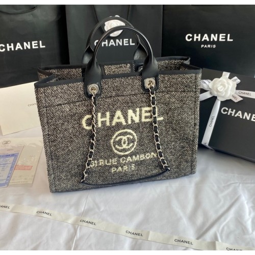 Chanel BORSA SHOPPING GRANDE A66941 nera