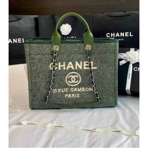 Chanel BORSA SHOPPING GRANDE A66941 verde