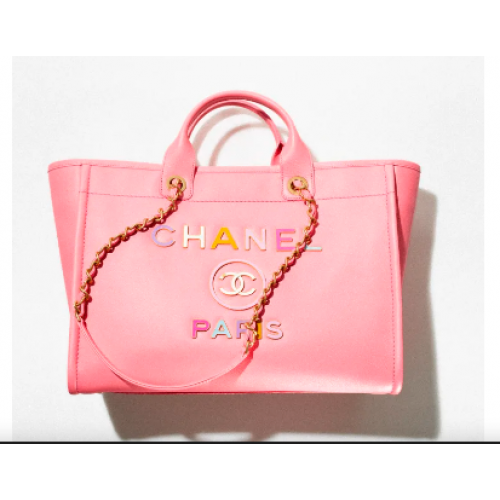 Chanel BORSA SHOPPING GRANDE A66941 rosa