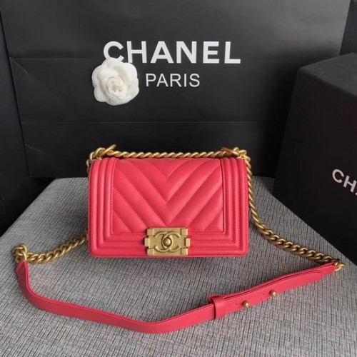 Chanel Le Boy Flap Borsa a tracolla Original Caviar Leather P67085 Fibbia in oro rosa