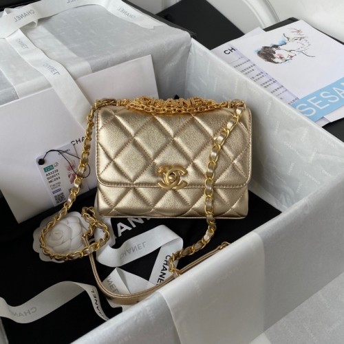 BORSA CHANEL MINI FLAP AS3239 oro