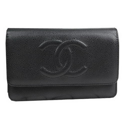 Mini borse con patta in pelle Chanel Original A48654 nere
