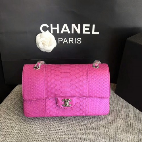 Borsa a tracolla in pelle di pitone originale Chanel CF1112CC