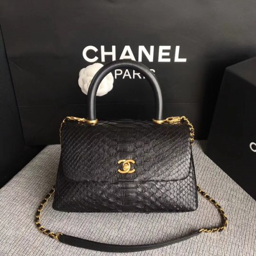 Borsa Chanel originale in pelle di pitone 8119A