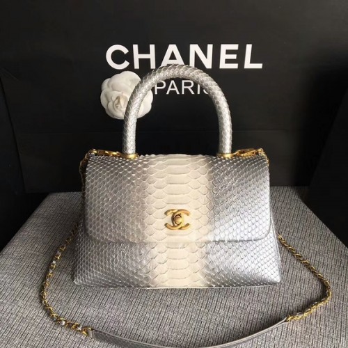 Borsa Chanel originale in pelle di pitone 8119F
