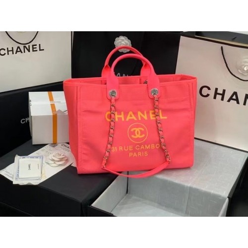 Borsa shopping grande Chanel Original 66941 rosa