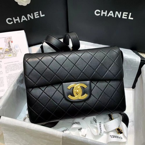 Chanel Borsa in pelle originale AS2655 nera